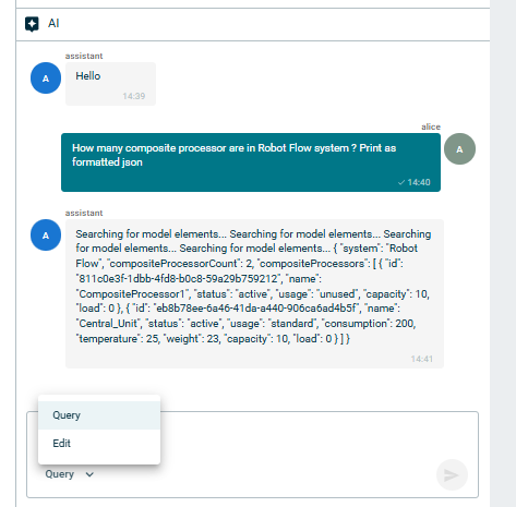 Obeo Enterprise for Sirius AI view