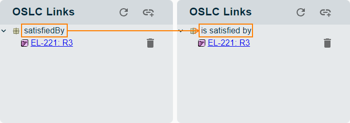 Better link type labels