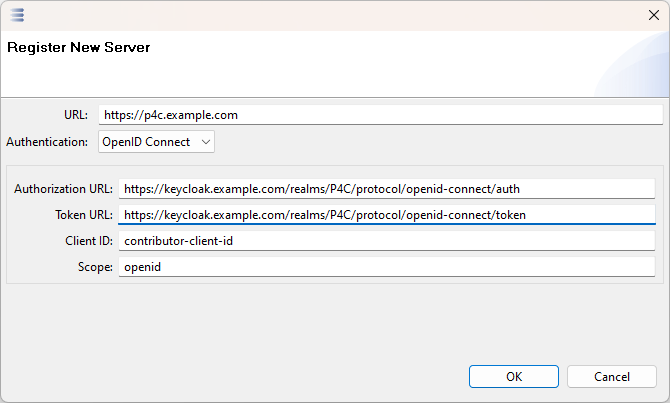 OpenID Connect Settings