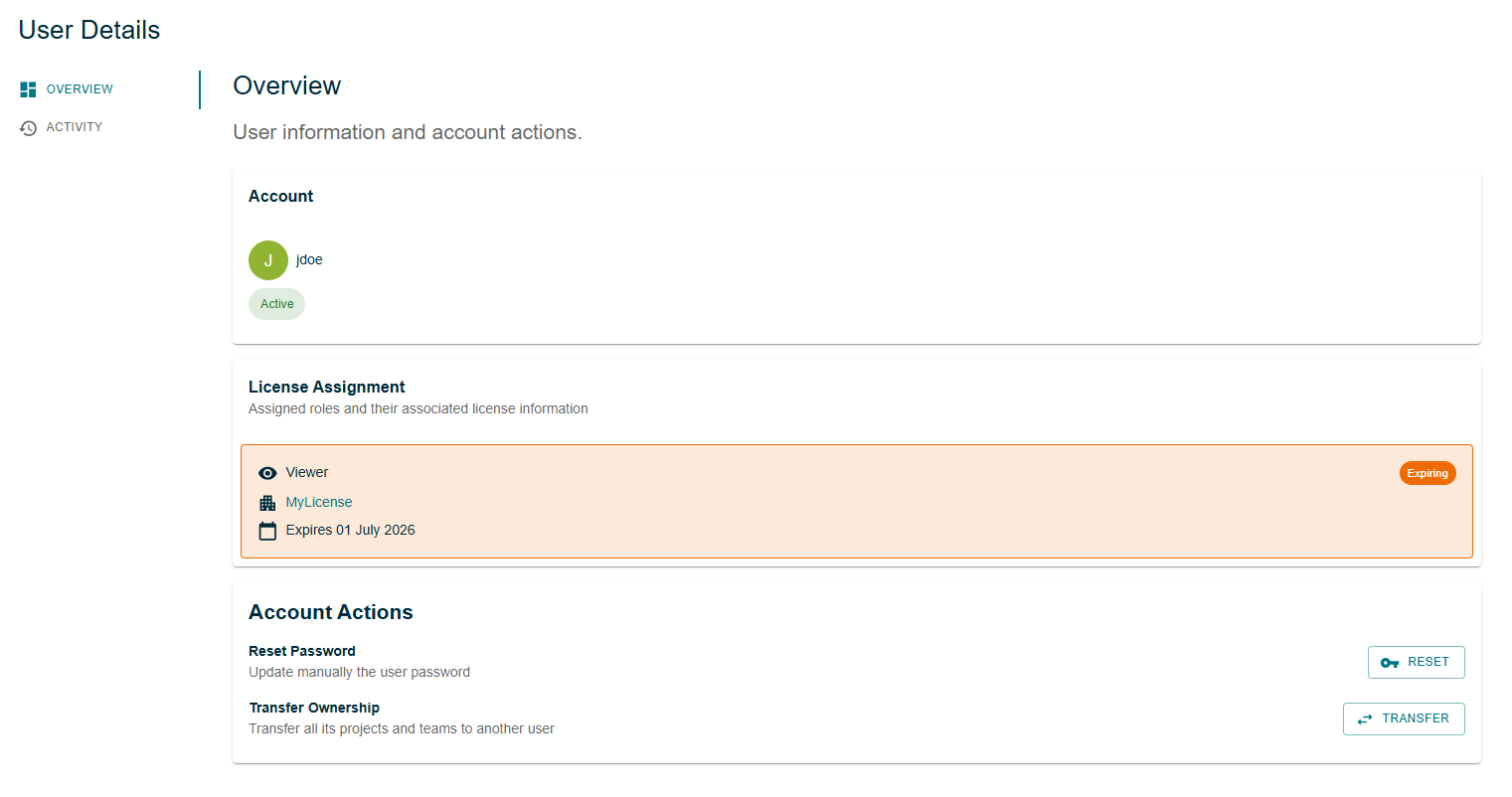 Account Details