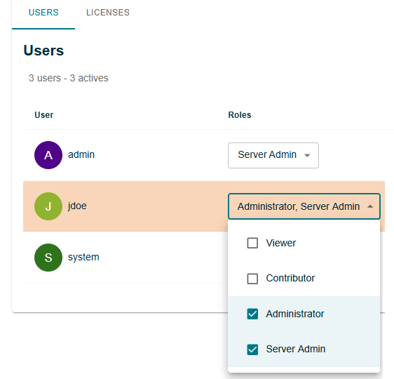 Account Role Setting