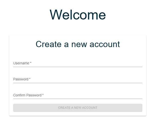 Account Creation Form