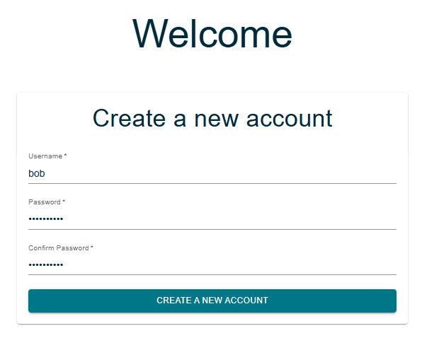 Account Creation Ready