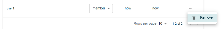 Remove user