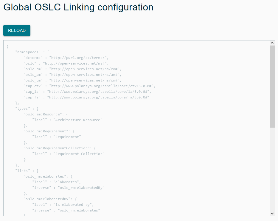 Default Linking Configuration