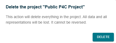 Project Deletion