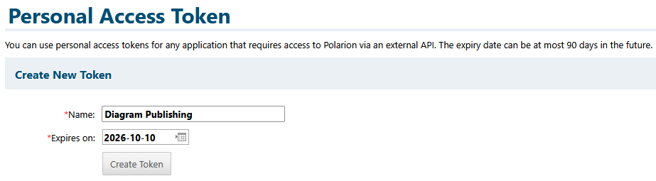 Polarion - Create PAT