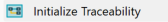 initialize traceability menu