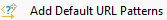 Add Default URL Patterns