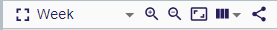 Gantt toolbar