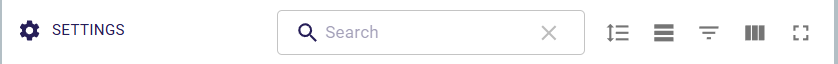 Table top toolbar