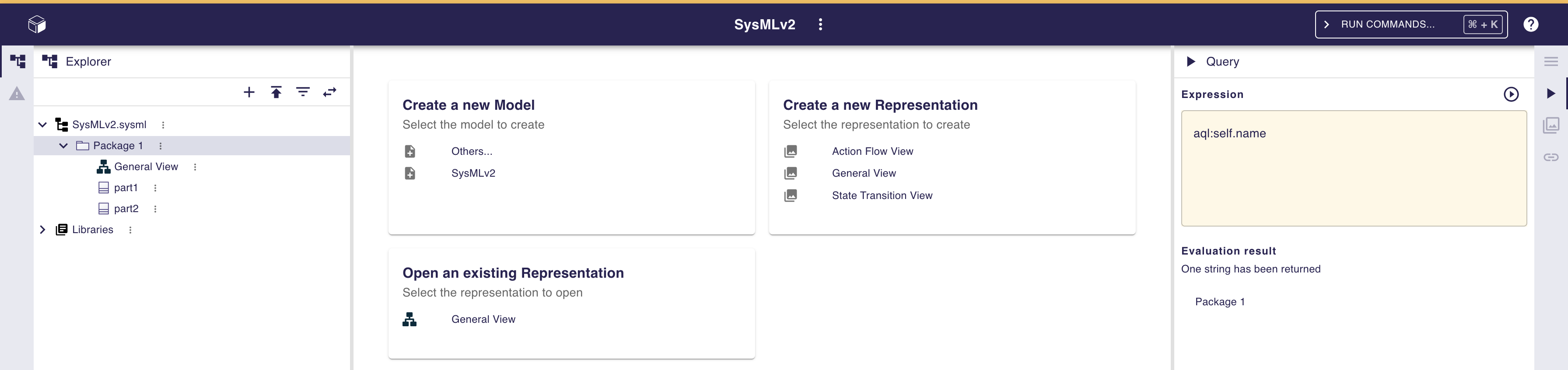 Query View self