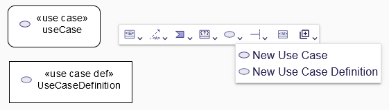 Handle Usecase elements