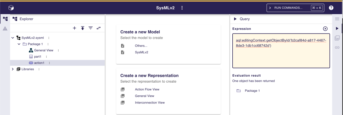 Query View getObjectById