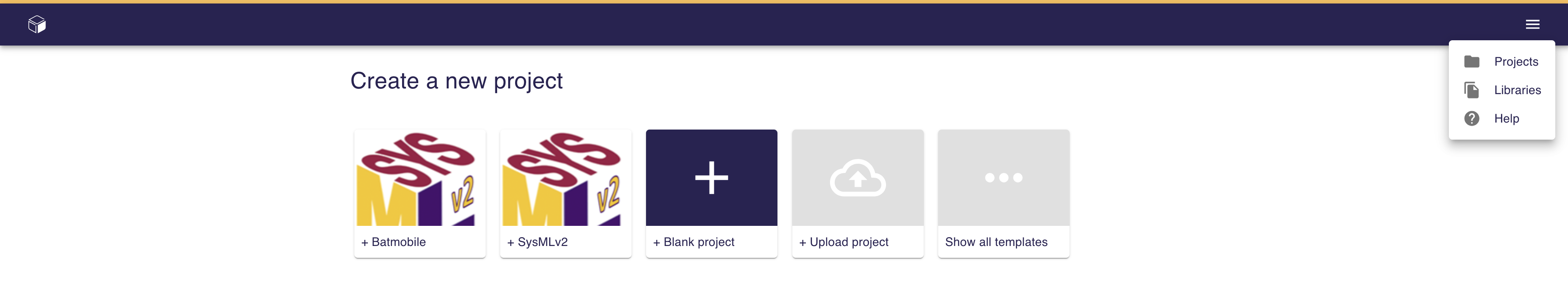 navigation bar menu icon