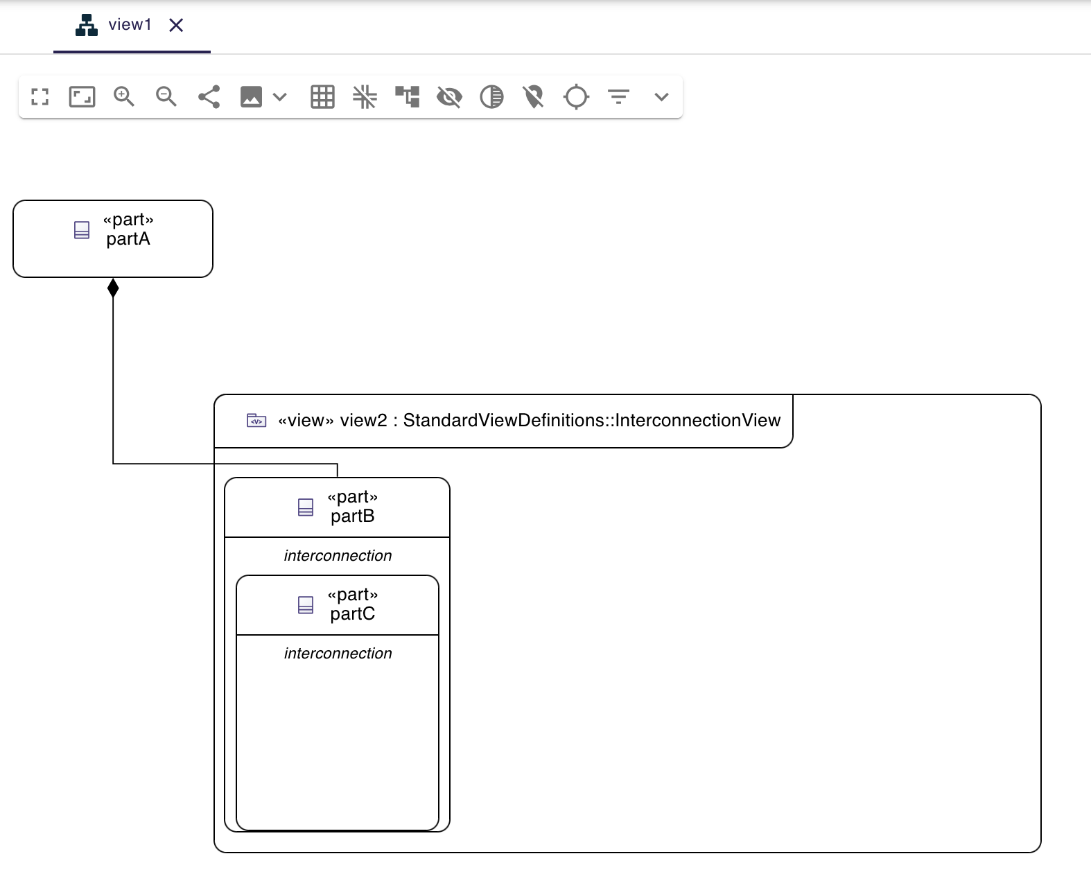 View as Node tool after