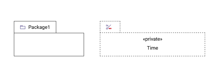 Namespace import node before