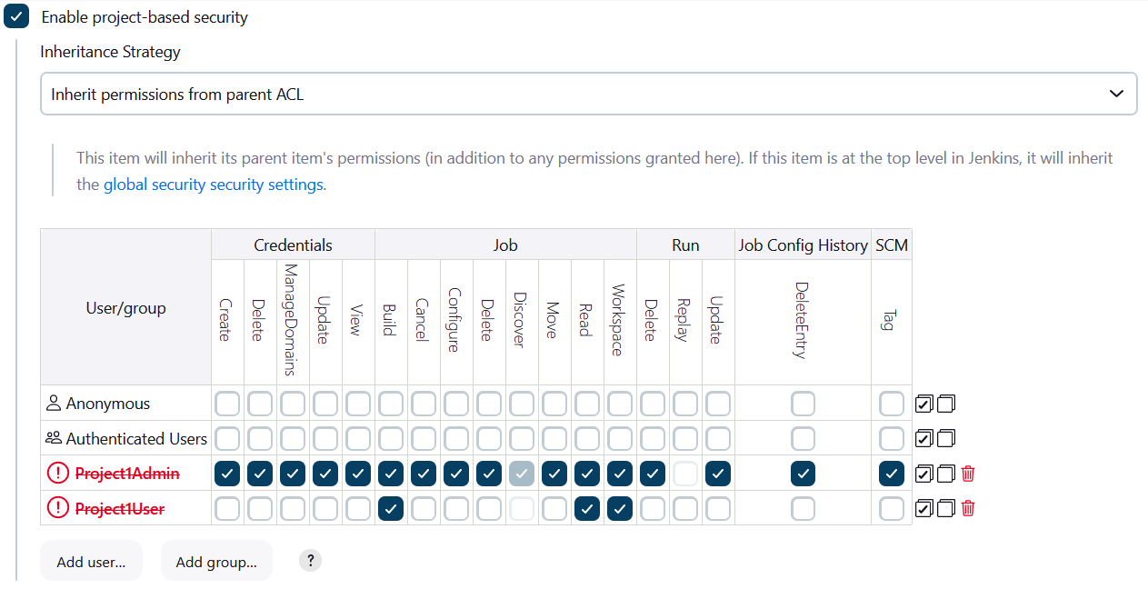 13. Projects Dissociation in Jenkins html 3c27d1a