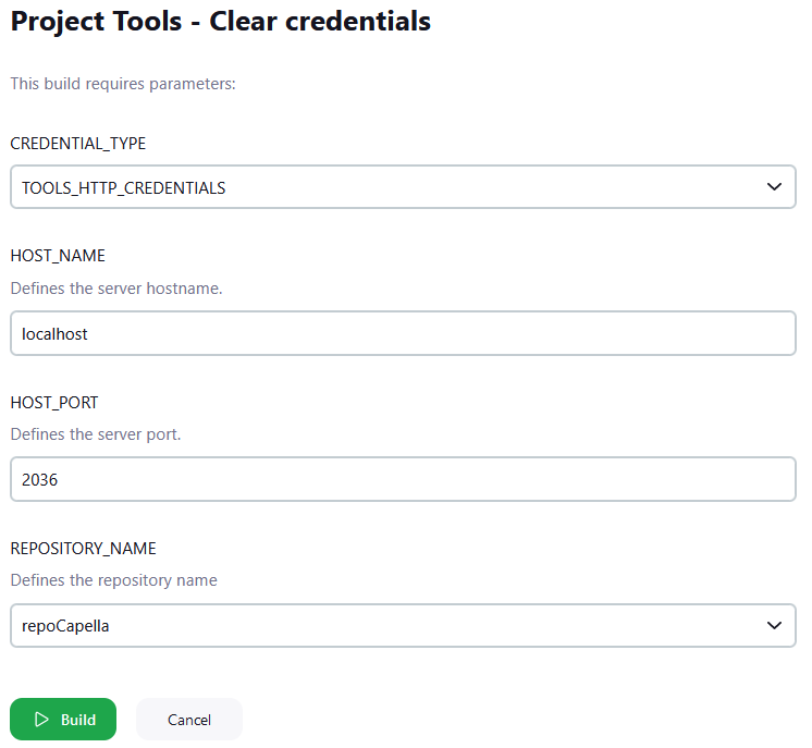 13. View ServerManagement ClearImporterCredentials