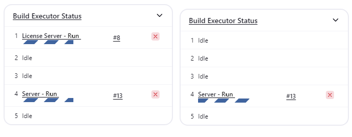 jenkins server license running