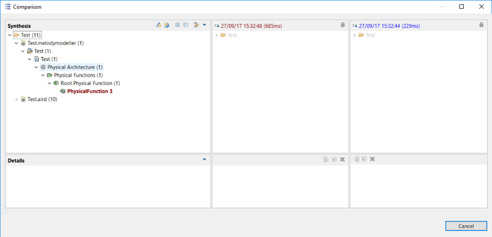 16. Compare with diff merge