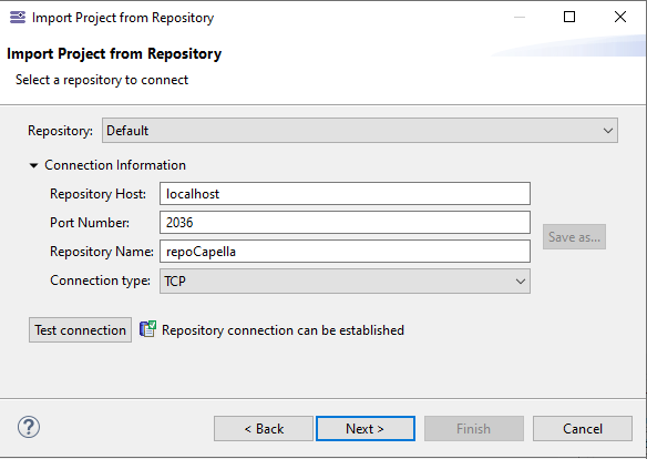 02. Export Import to from the Capella Team Server html m14b19997