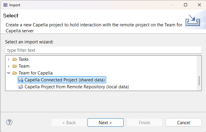 03. Connect to remote model html import wizard